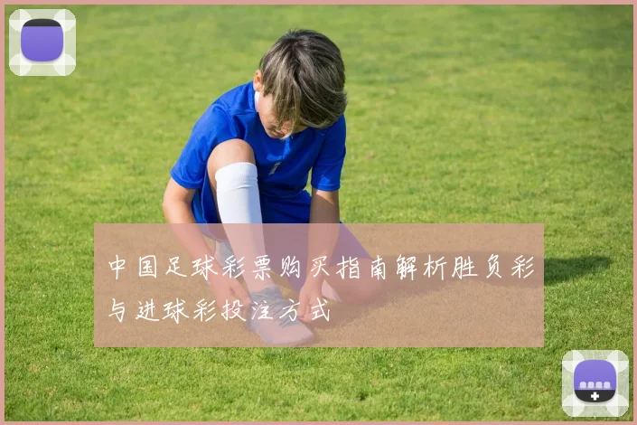 中国足球彩票购买指南解析胜负彩与进球彩投注方式